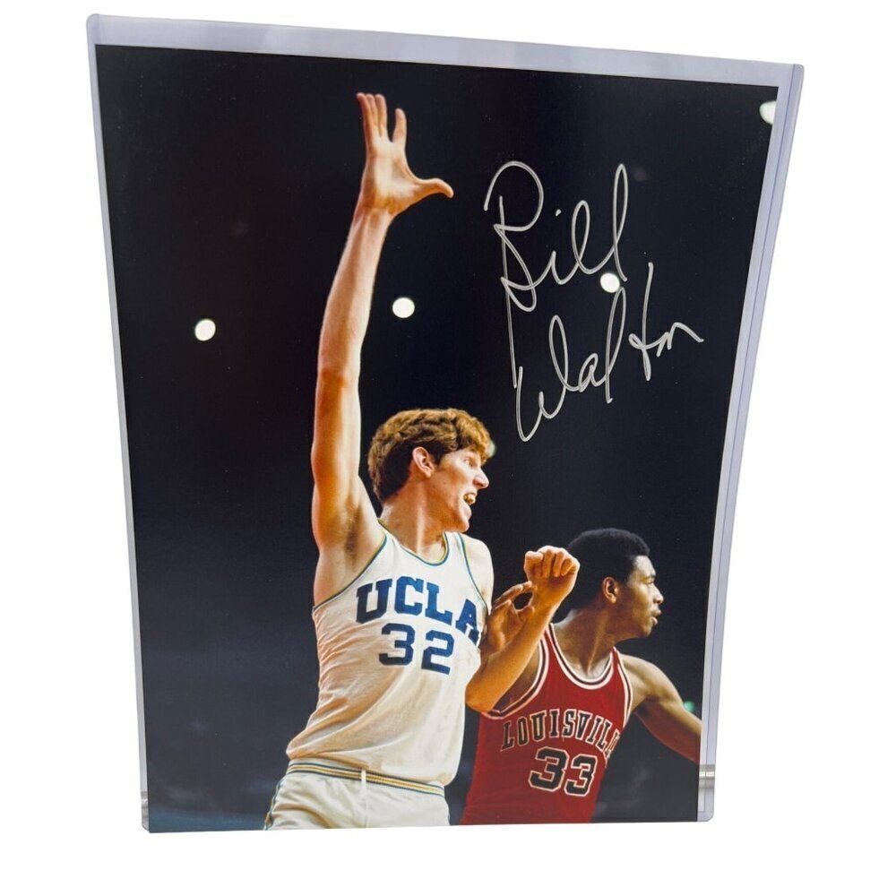 Bill Walton Signed Photo 11X14 UCLA Bruins